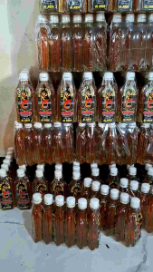 12 Botol Minyak Wangi Cap Airmata Duyung Warna Kuning