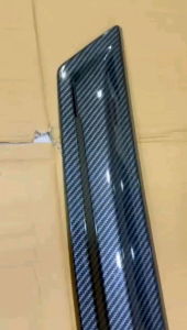 Trunk Lid Brio Lama 2012-2017: List Bagasi Belakang Chrome & Carbon