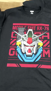 Kaos Anime Gundam RX Kartun Robot Distro Pria