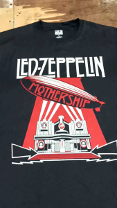 Kaos band Led Zeppelin Mothership rock legend distro pria