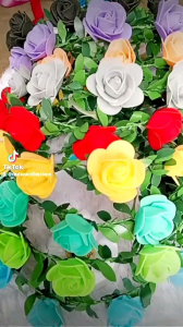 TERMURAH! FLOWER CROWN BUNGA MAWAR SPON 3cm Tampilan Cantik & Indah