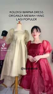 Gaun Pesta Mewah | Organza Fluffy Premium