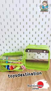 ✅พร้อมส่งในไทย✅ 🇯🇵JAPAN🇯🇵 🎒✨ กล่องใส่อเนกประสงค์ใสโปร่งใส ลายรถไฟ ญี่ปุ่น J2509089