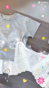 งานใหม่🔥ชุดเซตลูกสาว กระโปรงแต่งลูกไม้ ได้ทั้งชุด น่ารักมากค่า