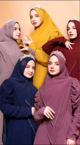 ELDEENA MAHARANI: Baju Gamis Syari Wanita Maharani Series & Nazra Sha