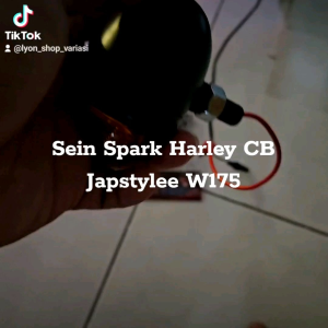 Lampu Sen Sein Spark Japstyle Cafe Racer Scrambler Motor W175 CB Harley Benelli XSR