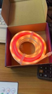 ไฟ LED นีออนอัจฉริยะ RGBIC ดรีมคัลเลอร์ ของตกแต่งห้องไฟ USB นีออนกันน้ํา