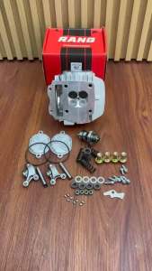 ฝาสูบแรง4วาล์วฝาสูบ125/4วาล์วขนาดวาล์ว19-22ฝาสูบยังไม่เซ็ทหลังวาล์วพร้อมอุปกรณ์ในฝา