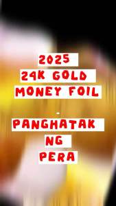 MFY 2025 year of snake 24k Gold Plated Mini Money Foil Lucky Charm Banknote Commemorative Cellphone Wallet Money Magnet Fengshui Charm Blessed 1PC