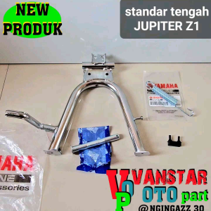 STANDAR TENGAH JUPITER Z1 NEW ROBOT WARNA CHROME beda dengan Jupiter z lama
