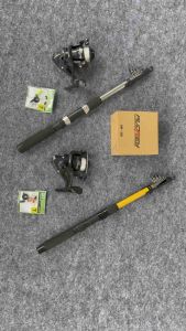 1 Set Alat Pancing AUDREY 5BB Siap Pakai Panjang 1.5 meter Bonus Senar
