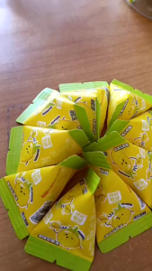 พุดดิ้ง โคล่า เยลลี่กลิ่น โคล่า กระปุกใหญ่ 10กรัม x155ชิ้น