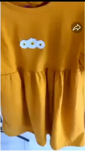 Dress Anak Smilee Flower Mix Warna Size 1-5Tahun