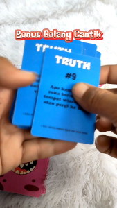 Kartu Permainan Truth Or Dare - Truth Or Dare Monster Series