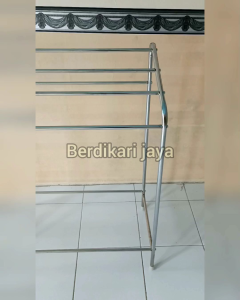 jemuran handuk stainless 5 palang murah | kuat dan kokoh