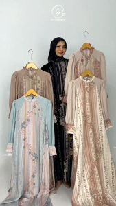 DYN - Kamalika Dress DYN CLOTHINGLINE Romantic Bloom Series Gamis Premium
