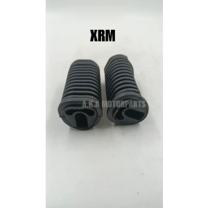 MOTORCYCLE (1SET) RUBBER FOOTREST FRONT FOR XRM