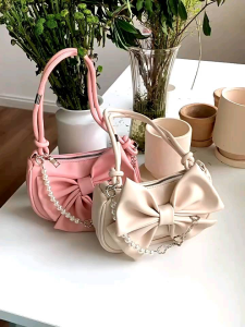 Tas Bahu Kulit Wanita Tas Cewek Mutiara Shoulder Bag GC 8674