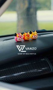 Vanzo Disney Tsum Tsum Car Vent Perfume Mickey Mouse Minnie Mouse Winnie The Pooh (4gx2)松松迷你风口汽车香薰