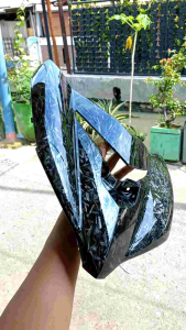 tameng depan mx king karbon forget