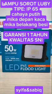 LAMPU SOROT / KAP SOROT GARANSI 1 TAHUN LBKS 503 LUBY