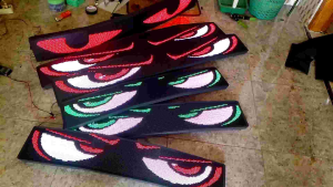 PROMO MURAH LED ANIMASI MATA VIRAL TRUK BUS