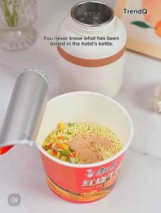 🇲🇾600ml Portable Kettle Travel Mini Electric Kettle Bottle Constant Temperature Smart Office Small Insulation Heating Hot Water