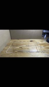 ชั้นวางการ์ดแบบถอดประกอบ 2 ชั้น