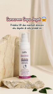 Zalfa Natural Sunscreen Serum Glow Biome