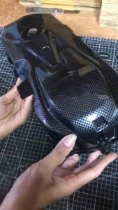 ครอบแคร้ง เคฟล่า Click110i ติดทับของเดิม ของแต่ง มอเตอร์ไซค์