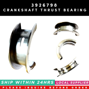 3926798 CRANKSHAFT THRUST BEARING 3944163 [MUST INQUIRE 1ST PRE-ORDER ONLY!!! LOCAL SUPPLIER] CUMMINS 6C8.3 C8.3 QSL9 COMPATIBLE 3916830 3901400