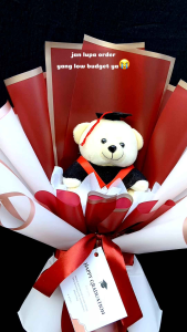 Buket Boneka Wisuda | Kado Buket Boneka Wisuda