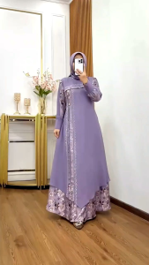 ANAKA dress Ter baru set hijab