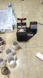 COSTUM MUG ( GELAS SABLON ) BEBAS SESUAI KEINGINAN