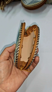 PE Doorgift Mini Coin Purse Songket Pattern Karipap