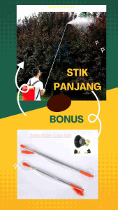 Stik semprot pertanian stik panjang 3.6m stik semprot pertanian panjang stik teleskoptik