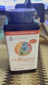 Youtheory Collagen + Biotin - Advanced Collagen Supplement - with Hydrolyzed Peptides Vitamin C & Vitamin B - Supports Hair Growth Nail Health & Anti-Aging* - 390 Tablets