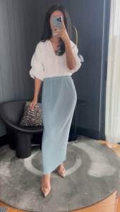 ROK SPAN Plisket Lidi / Rok Span / Rok Bodycon Premium / Pleats Skirt (08)