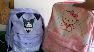 Tas Sekolah Import Sanrio / Tas Sekolah TK Cinnamoroll / Ransel SD Sekolah Anak Pochacco Pompurin / Tas Sekolah Hello Kitty