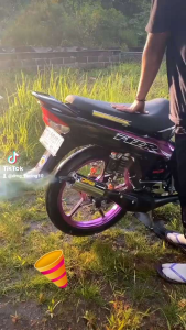 Knalpot Fiz R Standar Racing Perut Hitam
