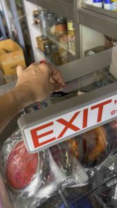 ป้ายexit 24v
