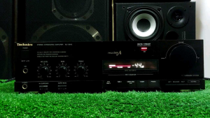 แอมป์technicsรุ่นSU-X840made in japen จากญี่ปุ่นมือ2ใช้ไฟ100 ส/ก/ย/10/36/29/cm. ใช้งานได้ปกติสมบูรณ์ตามคลิป ร่องรอยมีบ้างปกติมือ2สภาพสวยใหม่ตามภาพ