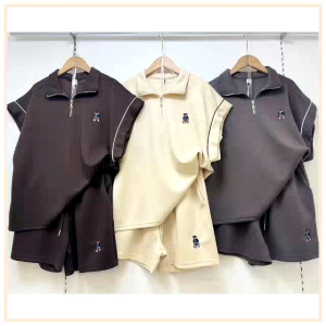 ชุดเซท 2 ชิ้น (มี 6 สี) เสื้อโอเวอร์ไซส์ + กางเกงขาสั้น ผ้าเนื้อดีงานสวย ชุดใส่เที่ยว ชุดสวยๆ ชุดลำลอง