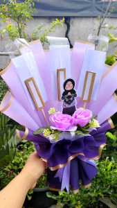 Buket Hari Guru Kombinasi Tempat Uang Dan Snack Kosongan/ Kerangka Buket Mix Murah Gratis Kartu Ucapan Kado Bunga Kertas