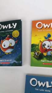 Owly หนังสือ Graphic Novel ภาษาอังกฤษ สำหรับเด็ก เซต 4 เล่ม