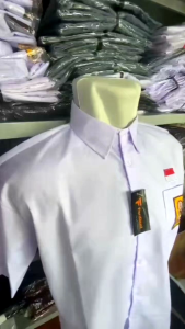 FERDIANT baju putih seragam sekolah SMP/MTS  lengan pendek