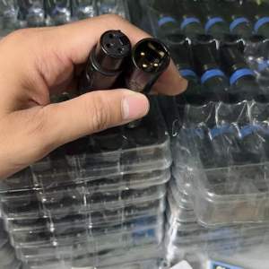 Rắc canon XLR hàn dây chân đồng