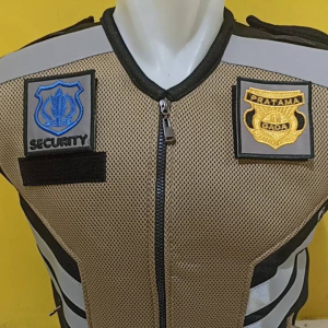 Rompi satpam/Rompi security tebal