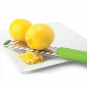 Joie Slider 2-In-1 Grater and Zester Cheese Grater Lemon Zester 13-inch long