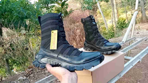 Rumaos sepatu PDL MILITER SOL raider ninja waterproof kulit